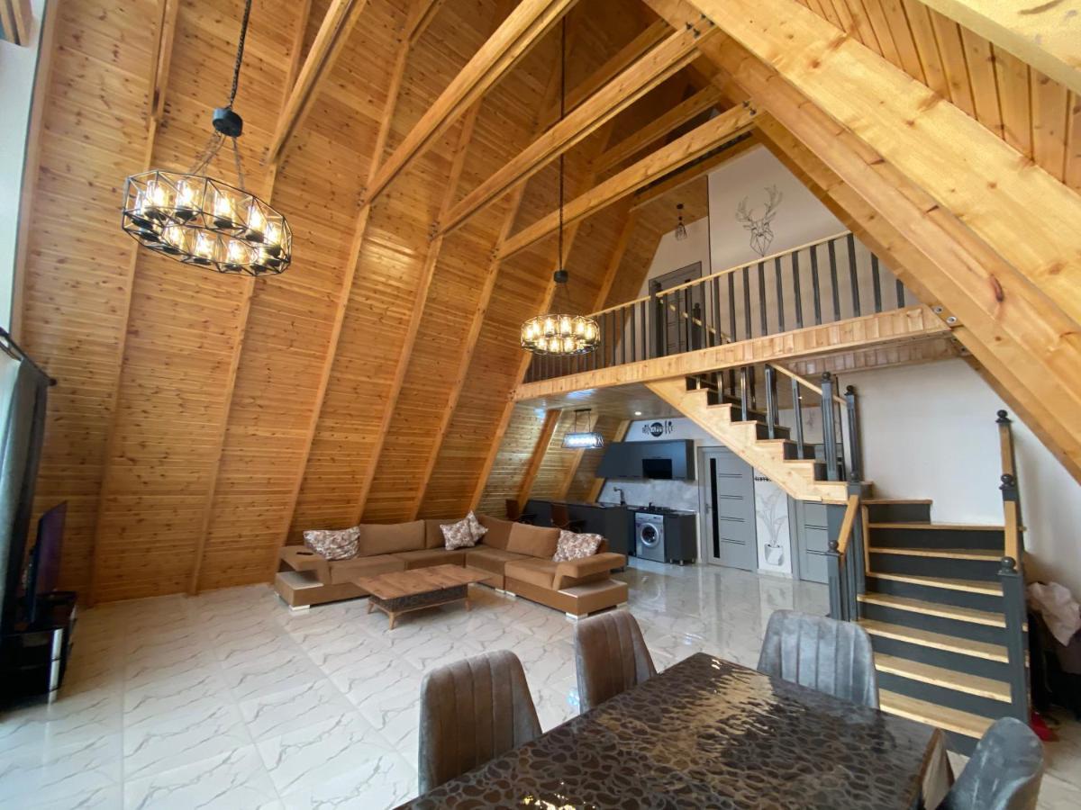 Qafqaz Family Chalet Villa Gabala Exterior photo