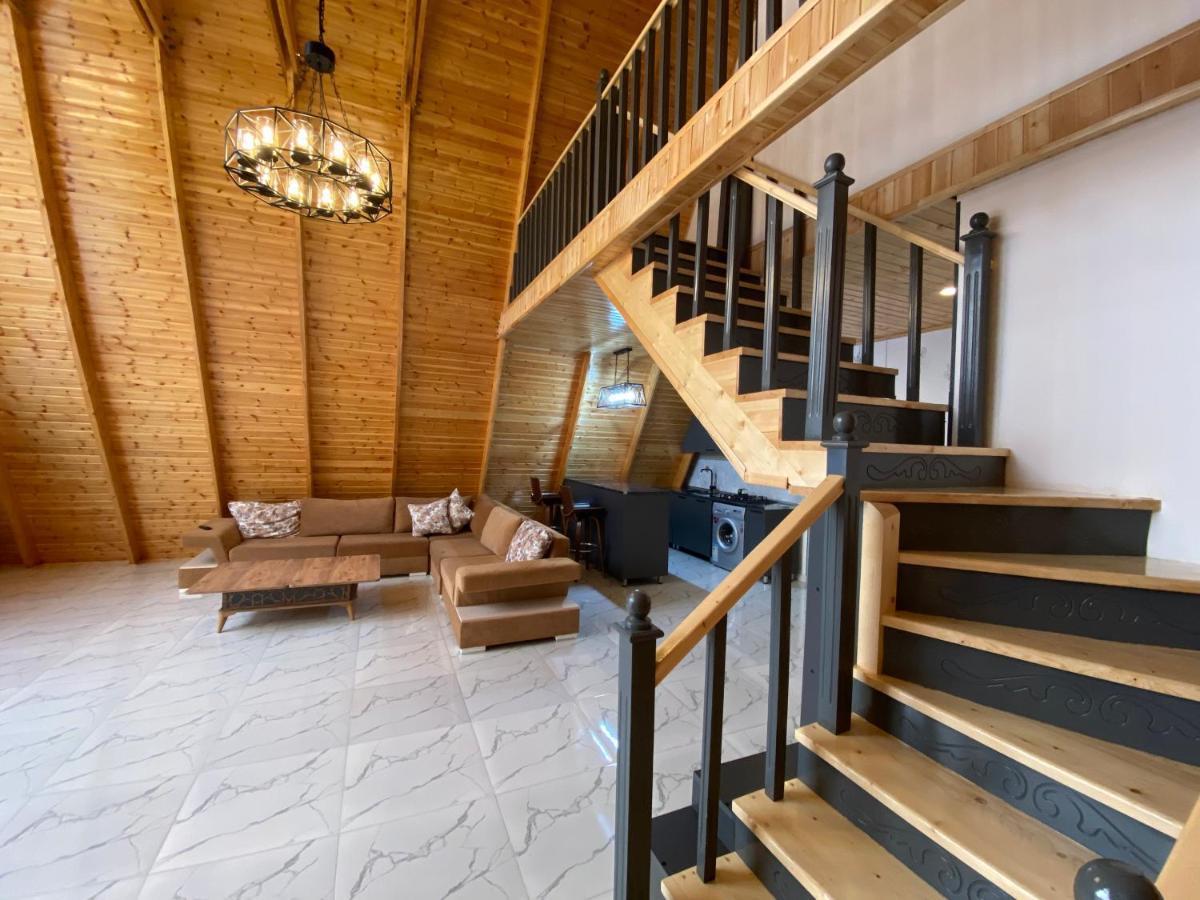 Qafqaz Family Chalet Villa Gabala Exterior photo
