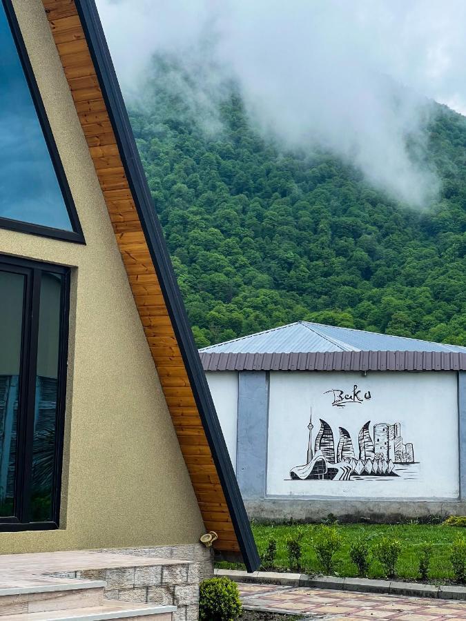 Qafqaz Family Chalet Villa Gabala Exterior photo